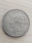 1925-S US Beautiful Peace Silver Dollar  VG Nice Coin!