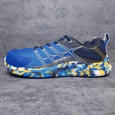 MERRELL Moab Flight Carbon Fiber Industrial Shoes Mens Size 10.5 M Blue Camo