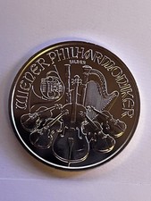 Austrian Philharmonic 2008 1 Oz 999 Silver Coin 1.50 Euro 115.10 per troy oz