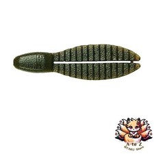 NEW Keitech Flex Chunk Medium Large #101 Green Pumpkin Pepper