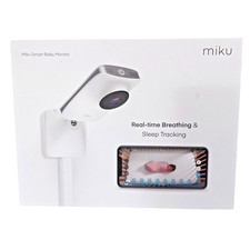 Miku Smart Baby Monitor Real Time Breathing Sleep Tracking - READ DESCRIPTION