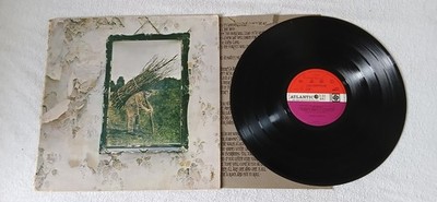 Led Zeppelin 4 IV Original 1971 vinyl press plum label