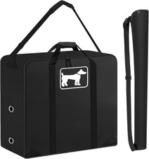 600D Thick Dog Playpen Storage Bag Fits 24" H 8 Panels 9 Stakes Travel Fence