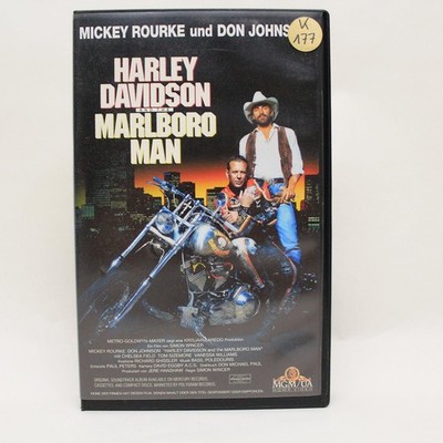Harley Davidson Marlboro Man VHS Big Box | MGM UA | Deutsch | FSK 16 | sehr gut