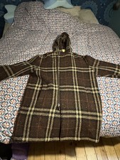 Burberry Men's Classic Duffel Coat Camel Wool, L