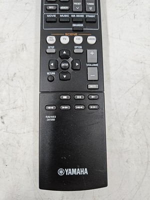 Original Yamaha Rx-v373 Remote Control Rav463 Za11350 for sale