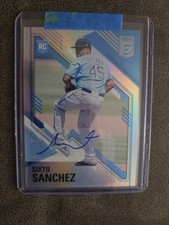 2021 PANINI CHRONICLES ELITE SIXTO SANCHEZ AUTOGRAPH RC MARLINS