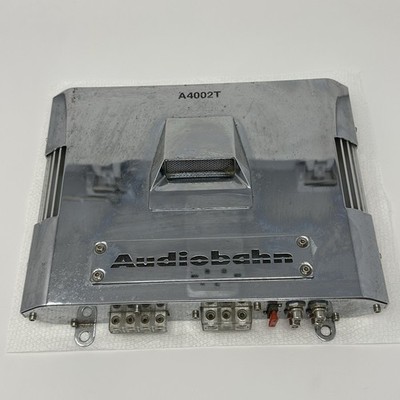 Audiobahn A4002T 2-Channel Car Amp Silver - Untested