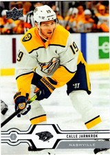 2019-20 Upper Deck Update Hockey Calle Jarnkrok No. 516 Nashville Predators