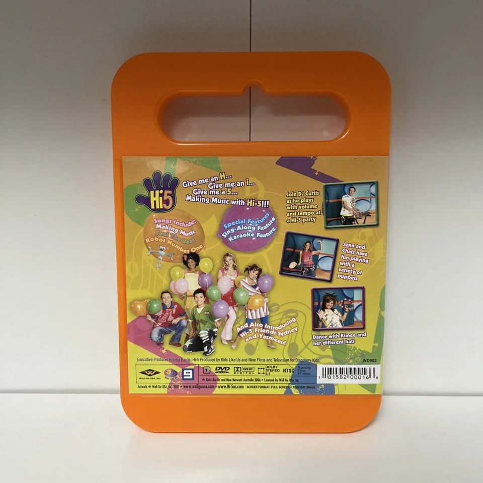 Hi 5 Making Music DVD Good Condition DVD Rare - Image 2 of 4