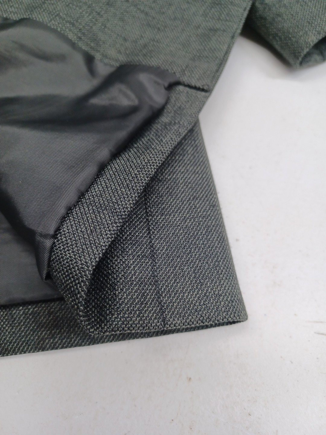 TA Travis Ayers Green/Olive Jacket Skirt Suit Set 2 Pc Sz 8