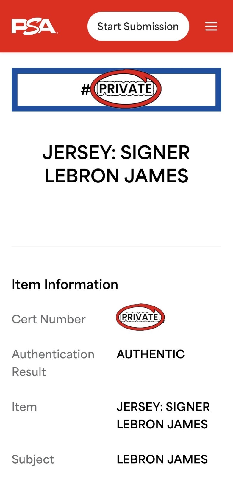 No Reserve PSA LeBron James Signed Jersey 76ers NBA White Autograph Certified view 3