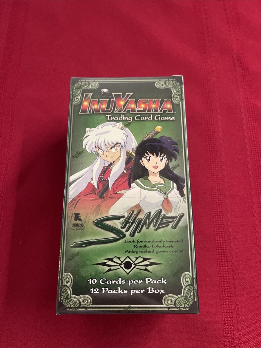 Shimei: Booster Box New Sealed Product Inuyasha TCG 12 Packs (SEALED)