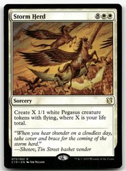 Storm Herd #75 Commander 2019 MTG Rare