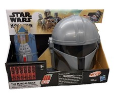 Nerf Disney Star Wars The Mandalorian Mask Gauntlet Playset Cosplay New