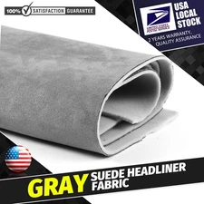 60" W Light Grey Headliner Fabric Material DIY for Car/Truck/SUV Roof Upholstery