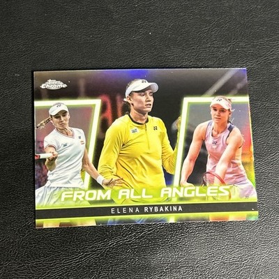 2025 Topps Chrome - From All Angles Elena Rybakina #FAA-21