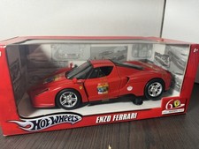 Hot Wheels 1/18 Scale ENZO FERRARI 1947/2007 60 YEARS Model Car VERY RARE