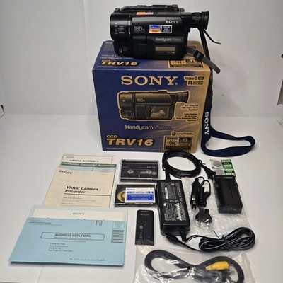 Sony CCD-TRV16 Hi8 XR Handycam Camcorder NightShot 18x Optical Tested Works