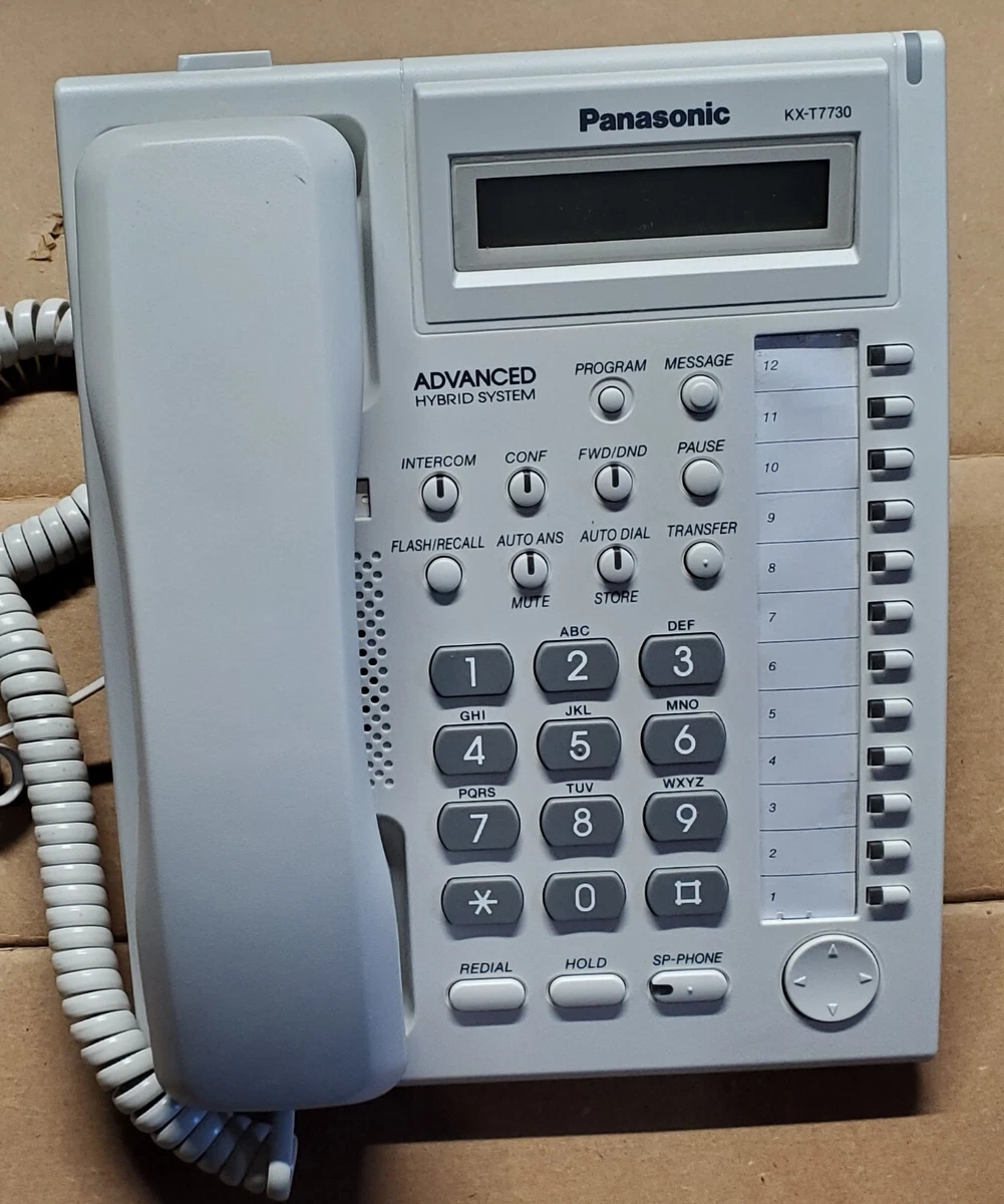 Panasonic Phone KX-T7730 Telephone | eBay