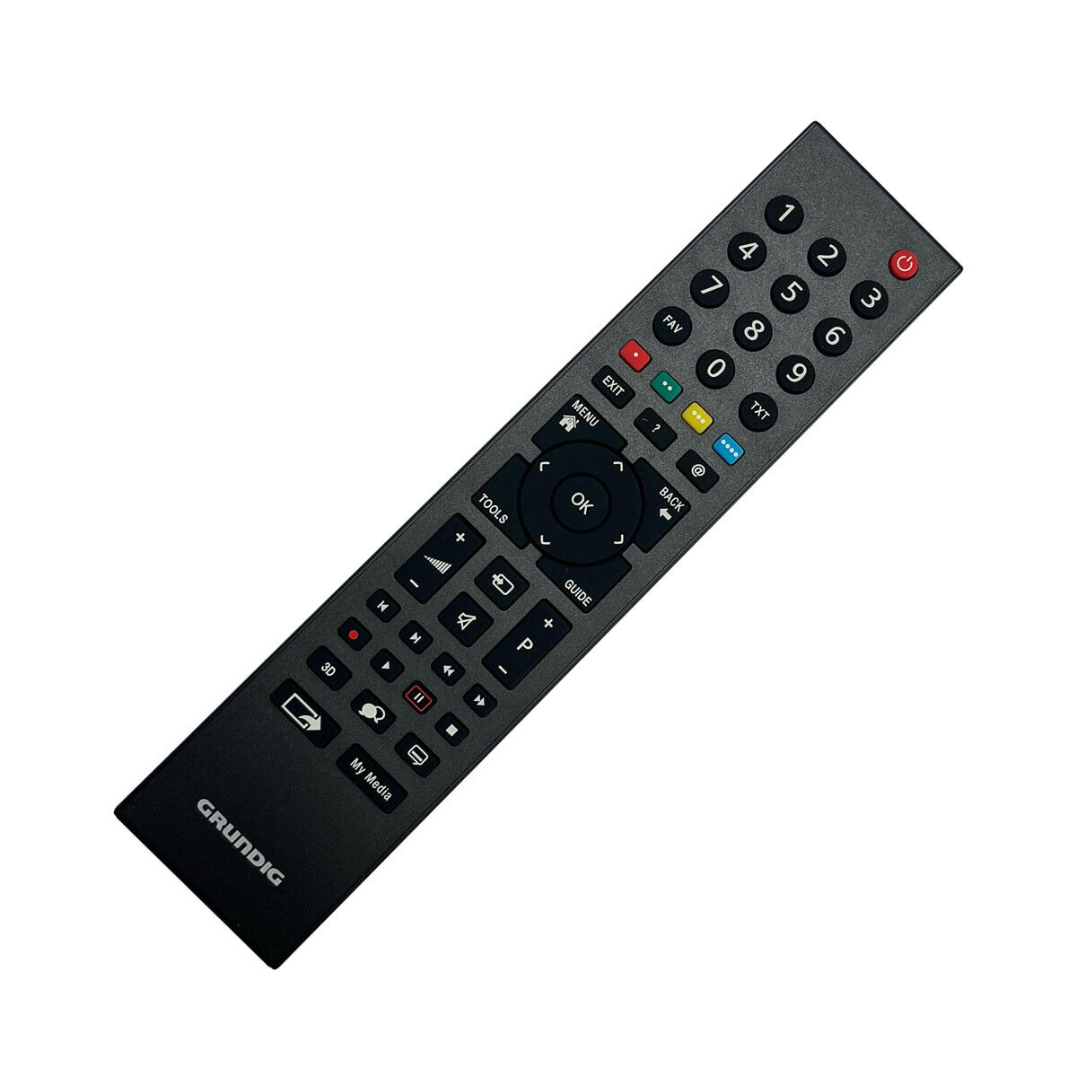 Thumbnail - Original Tv Fernbedienung Für Grundig 49vle8471bl Fernseher