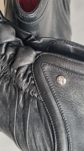 Cesare Paciotti Ancle Boots Stiefelette Leder Lammnappa Schwarz Gr 37,5 wie Neu - Bild 11 von 24