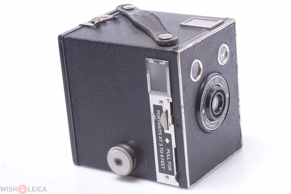 Caméra Appareil Photo Ancien Film 8mm Brownie Junior Uni-Fex Posemètre