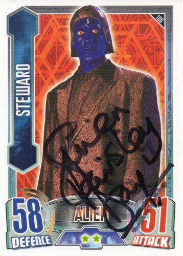 Simon Paisley Day Autograph - Signed 3.5x2.5 Doctor Who Trading Card - AFTAL - Picture 1 of 1