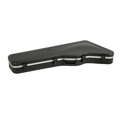 Jackson Aluminum Channeling Molded Case for Kelly and Warrior Guitar Black
