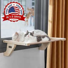 Hamaca Transpirable Para Gatos En El Alf izar De La Ventana, Soporta Hasta 45lbs