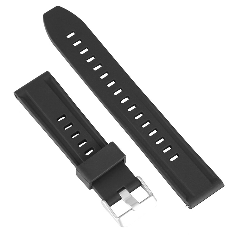 18 20 22 24mm Watch Band Universal Quick Release Sports Soft Silicone