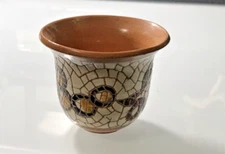 Morocco Coffee Cup Finjān Multicolor Mosaic Technique Hand Painted Ceramic