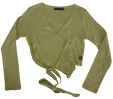 Coprispalle scaldacuore verde cotone Original Marines bambina bimba 10 anni