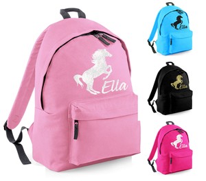 personalised horse backpack