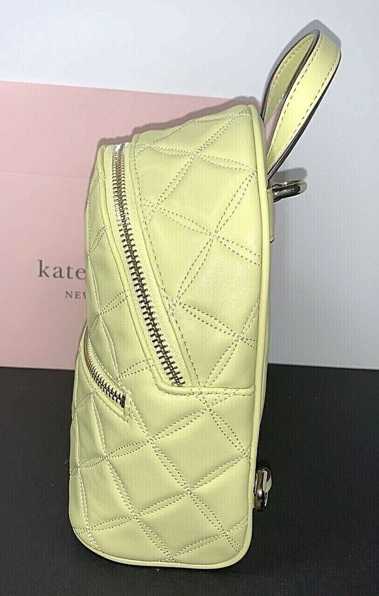Kate Spade Natalia Mini Convertible Leather Backpack Quilted  display picture 1