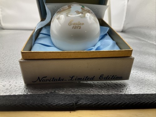 1975 Noritake Limited Edition Bone China Collectors Egg - Picture 2 of 3