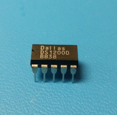 (2pcs) DS1200D SRAM Memory IC 1Kb (1K x 1) I²C 4 MHz 10-PDIP
