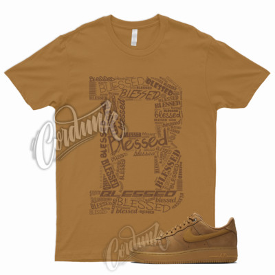 BLESS Shirt for Air Force 1 07 WB Flax Gum Brown Wheat Griffey Boot Uptempo 9 6