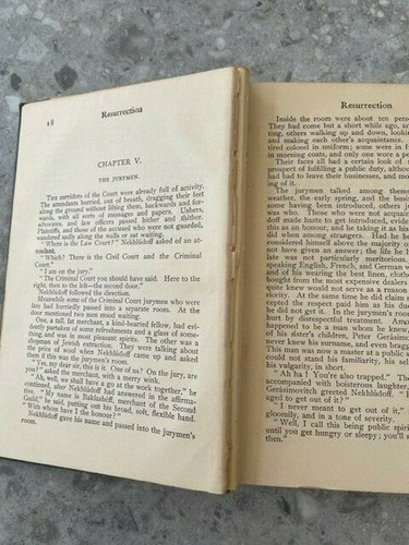 Resurrection by Leo TOLSTOY 1899 Reprint edition - Picture 4 of 6
