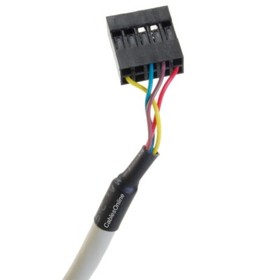 PS/2 Mini-Din 6Pin Female to 2x5 IDC Female Motherboard Header Adapter w/Bracket