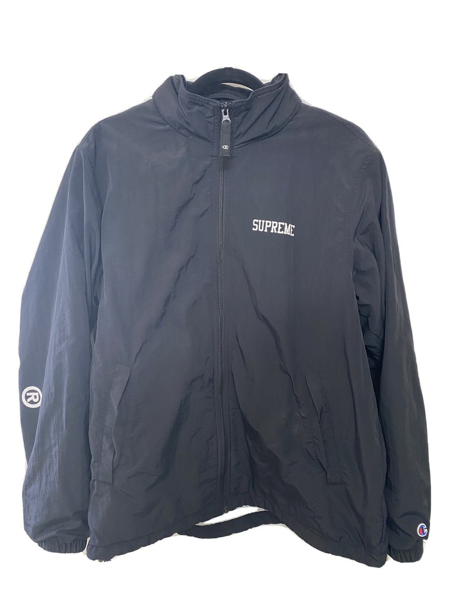 Supreme Champion Coach jacket Size Medium Black | eBay Supreme Champion Coach jacket Size Medium Black | eBay