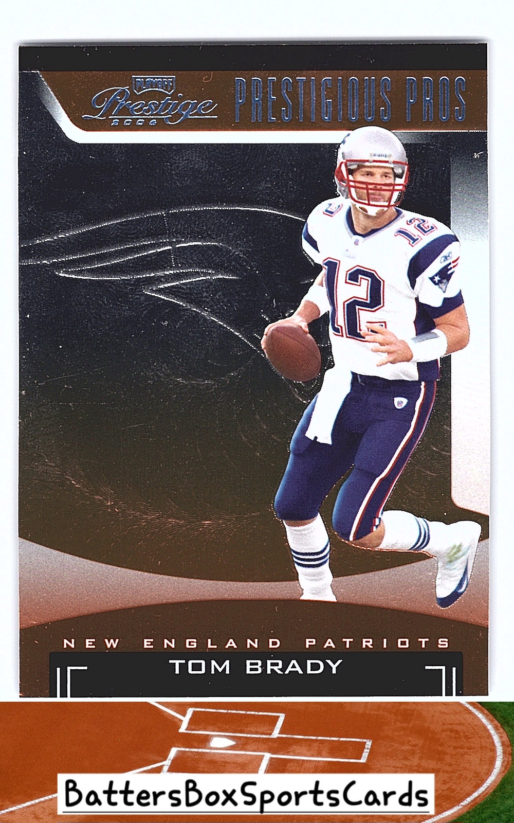 2006 Playoff Prestige #PP-32 Tom Brady Prestigious Pros Bronze