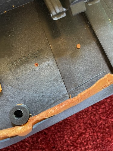 NOS 1991 1995 1996 Chevy Caprice SAPPHIRE BLUE Door Pull Armrest LEFT 16669945 - Picture 6 of 7