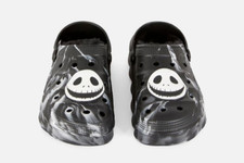 Nightmare Before Christmas Clogs Faux Fur Lined Slippers Jack Skellington