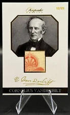 CORNELIUS VANDERBILT 2024 KEEPSAKE HISTORICAL RELIC /25 #178