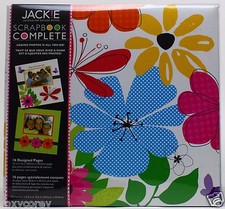 Tapestry by CR Gibson 12" x 12" Jackie Scrapbook Complete 16 Designed Pages