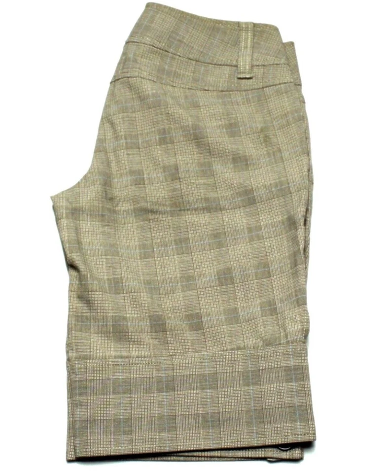 Pantalones Cortos Guess De Colección Talla 24 Elastizados Nuevos Tiro Bajo Rejilla Diseño Foto 2 de 2