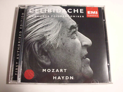 Mozart Sinfonie 40 K. 550   Haydn Sinf. Oxford   Celibidache   CD   sehr gut