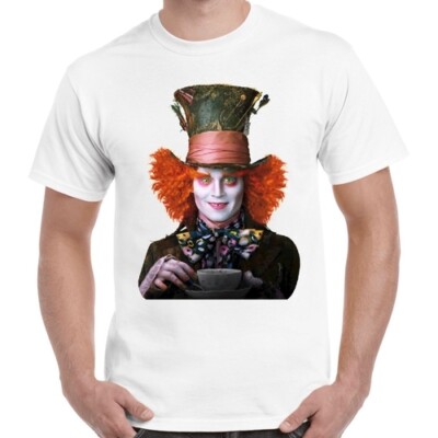 Mad Hatter Johnny Depp Jack Sparrow Men Women Unisex Cool Gift T