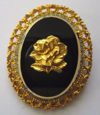 Broche Vintage Ancienne - Occasion, Bijou Rétro Sans Marque